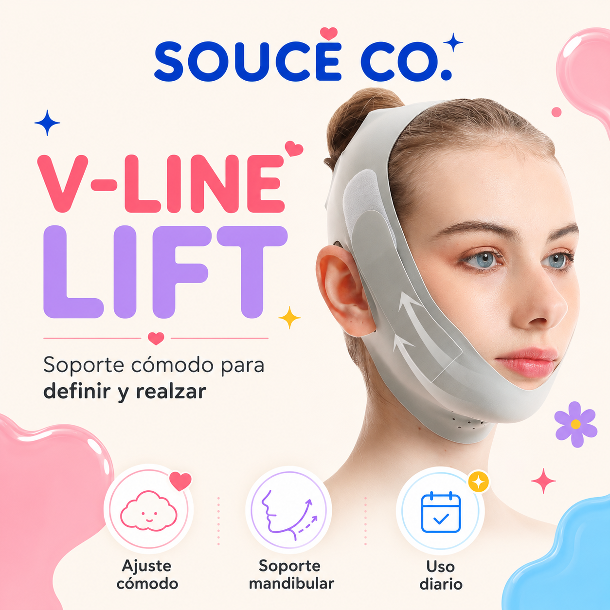 V-Lift™ - Banda Facial Moldeadora
